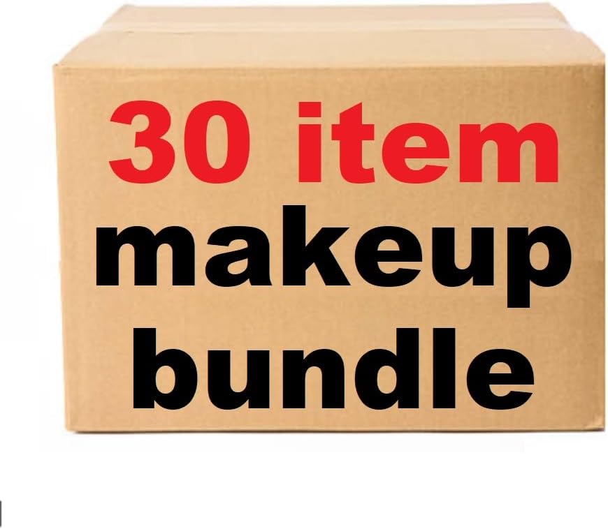 30 item makeup bundle - cosmetics set – starter kit - great for gifts Christmas presents stocking/beauty advent calendar fillers - favours - party bags and pampering uk