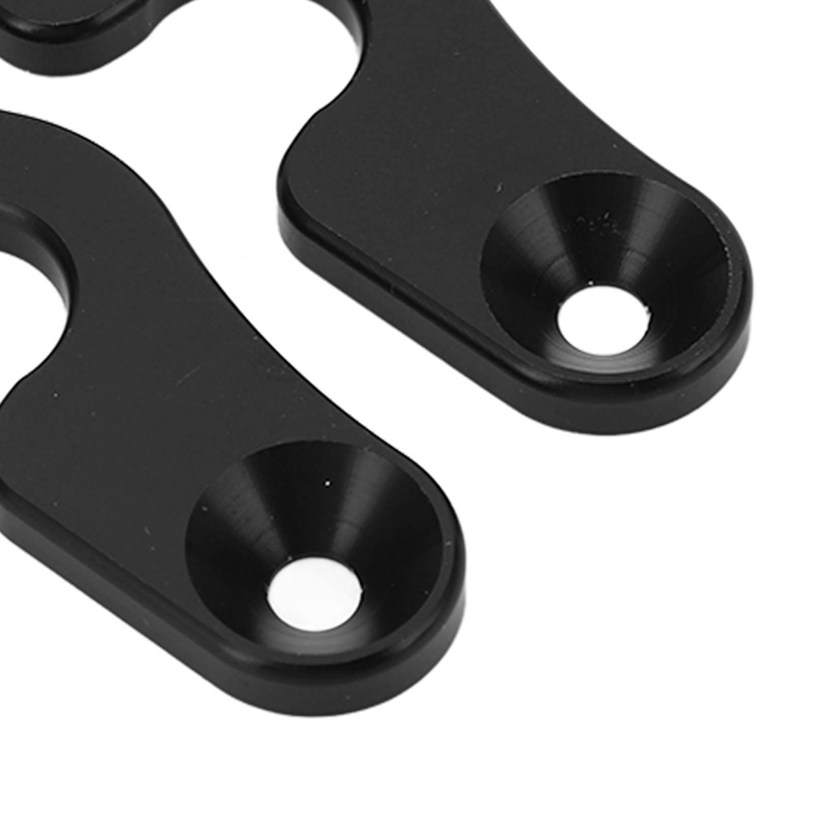 Auto Parasole Clip Montaggio Kit Riparazione In Lega Alluminio Anodizzato Nero Ricambio Per Jeep Per Wrangler JK JL Per JLU 2018-2022 Alette Parasole Interne Aletta Parasole