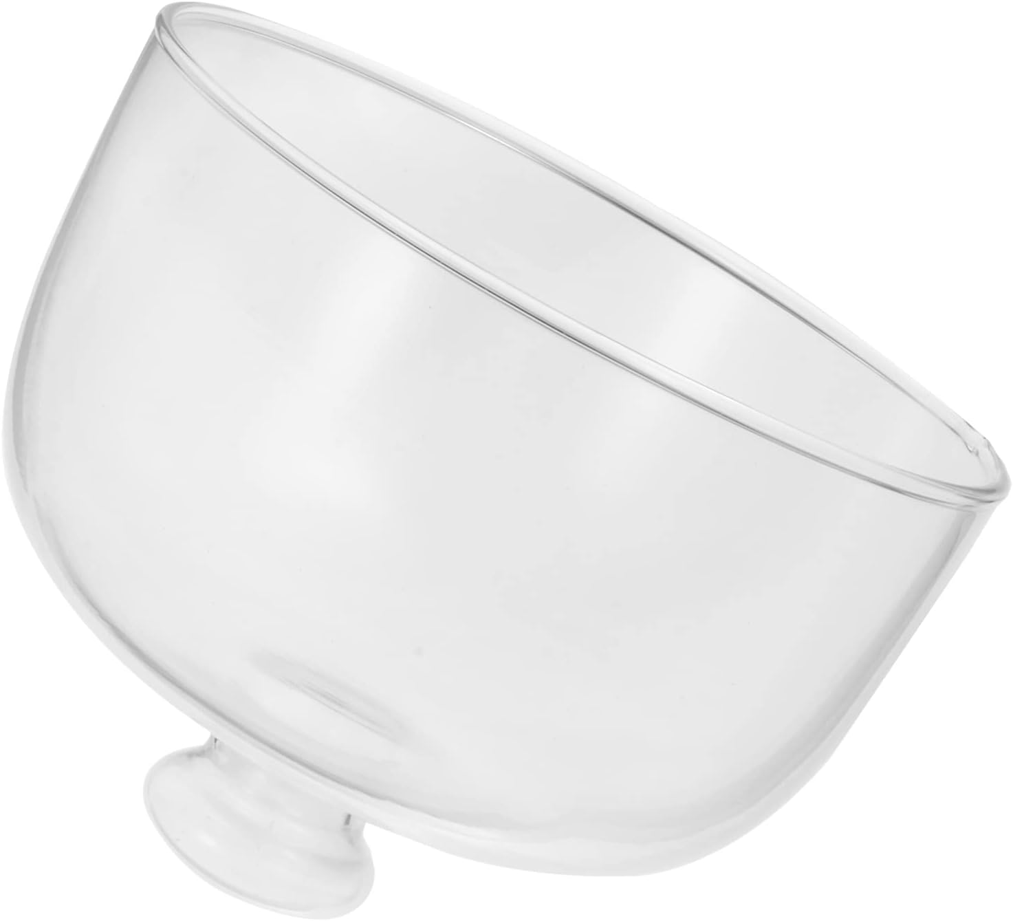 FOMIYES Glass Cake Cover Round Dessert Dome Food Display