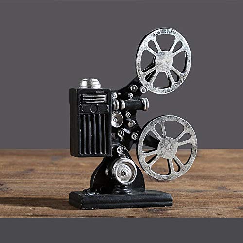 Kjsdzh Mobiliario Retro Nórdico Creativo Holandés Molino De Viento Modelo Faro Pequeños Adornos Adecuados como Decoraciones De Tienda, Proyector Negro