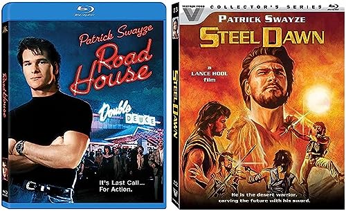 Image of Patrick Swayze Double Feature: 2-Movie Blu-ray Collection - Road House / Steel Dawn