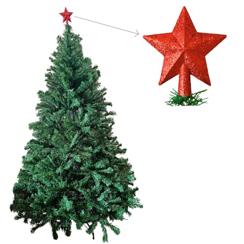 Árvore de Natal Pinheiro 180cm Verde Luxo Premium 1200 Galhos