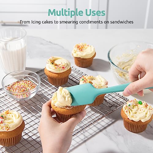 U-Taste PREMIUMSPATULA-4-TEAL Silicone Spatula Set thumb #6
