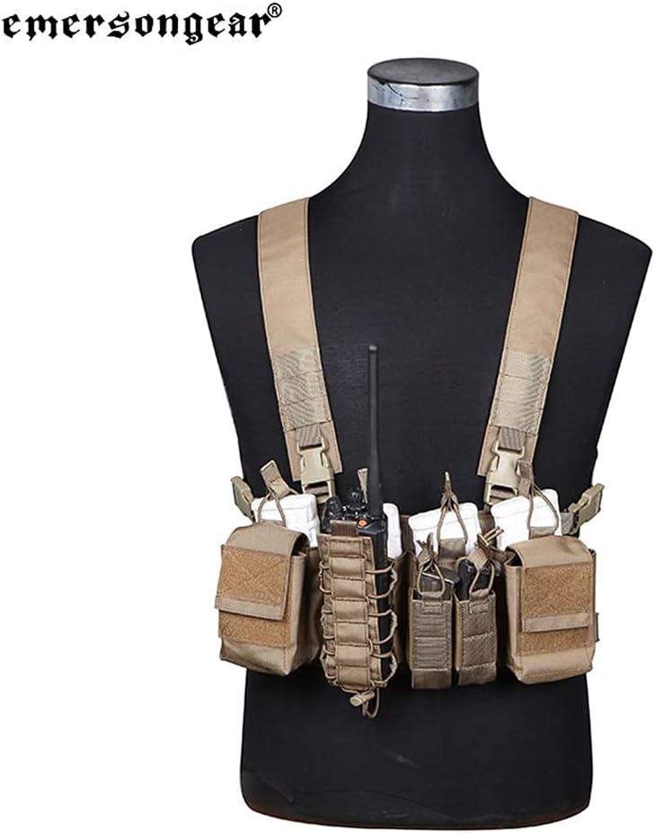 emersongear D3CT Tac Chest Vest,Tac Paintball Airsoft Lightweight Vest