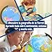Science4you - Globo Terráqueo y Atlas Mundial, Libro Educativo, Globo Girable para...