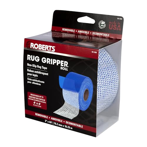 image for Roberts 50-588 Rug Gripper Indoor 3 Inch by 60 Foot Mat and Rug Carpet