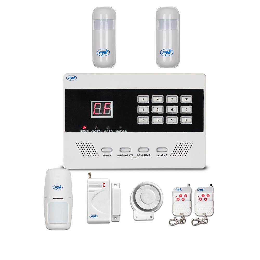 Paket PNI PG2710 Funkalarmsystem und 2 HS003 Bewegungsmelder