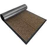 Gorilla Grip Original Low Profile Rubber Door Mat, 35x23, Heavy Duty, Durable Doormat, Indoor and...