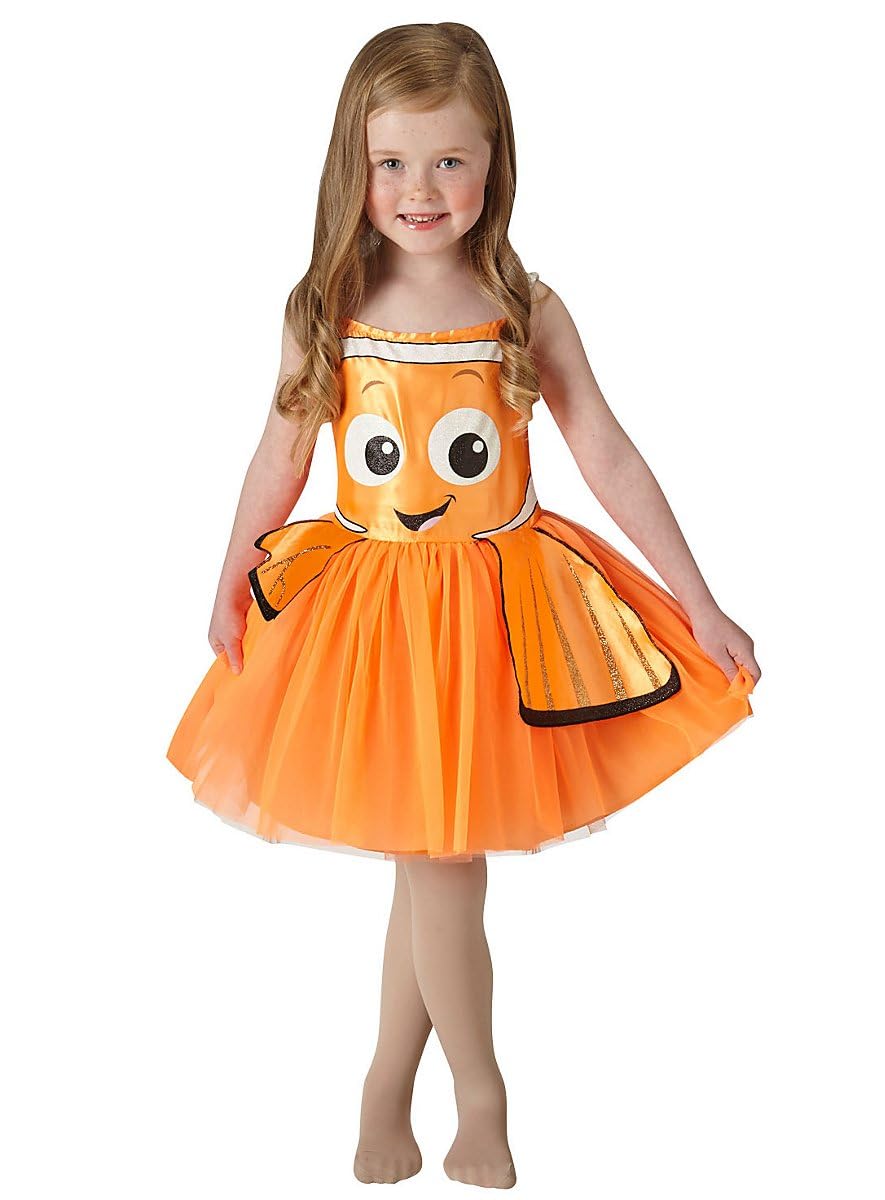 Rubie's Alla ricerca di Nemo & Dorie - Set 2 in 1 per bambini, graziosi costumi da bambina, colore: arancione e blu, ideale come regalo per fratelli e per carnevale
