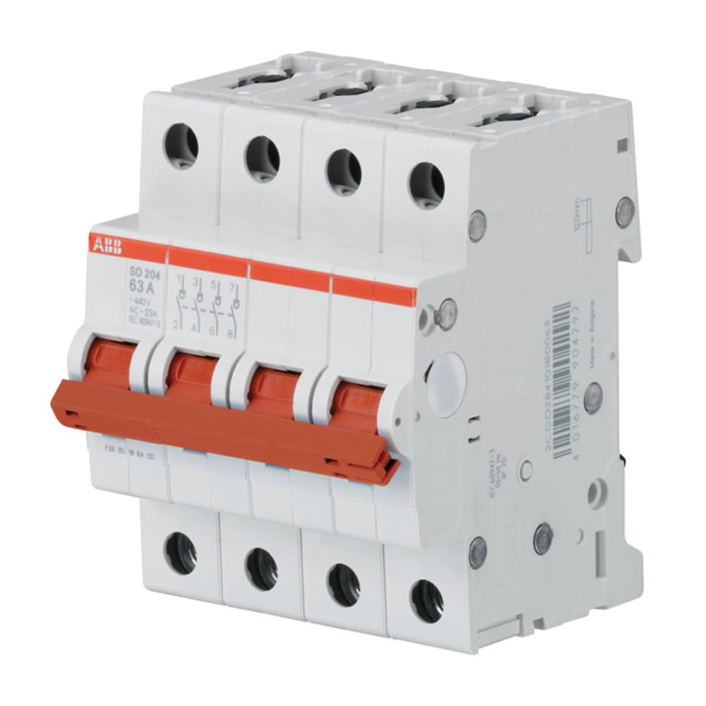 abb-entrelec SD204/63 – Schalter secciónador 4-polig 63 A