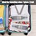 JOBVERT 20 Packs Wine Bottle Travel Protector Bags, Wine Travel Bags for Wine Bottles Airplane with Reusable Pump, Safety Choice for Wine Packaging for Air Travel