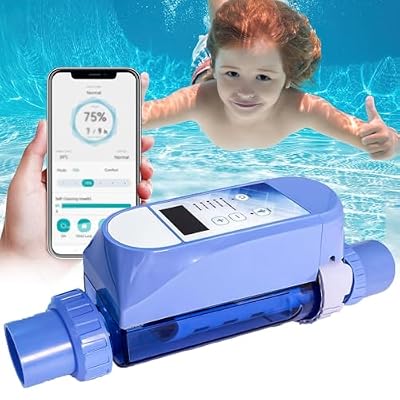 Salt System for Swimming,Salt Water Pool Chlorinator,Saltwater Chlorine Generator(50M3/12g/h)