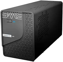SMS - NOBREAK LITE 1200 - POTÊNCIA 1200VA | 600W - BIVOLT ENT.: 115/ 220V | SAÍDA: 115V - 6 TOMADAS - SENOIDAL P/APROX. - LINE INTERACTIVE - PN 29205