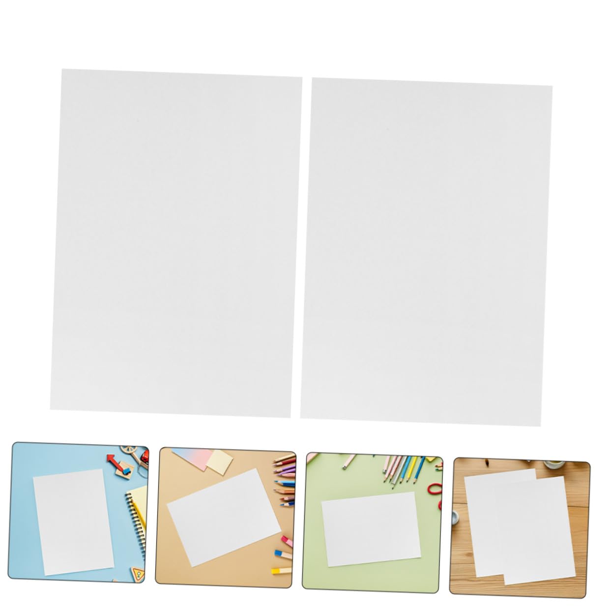 LOLIPPYY 100 Piezas Papel Acuarela Papel Dibujo Infantil Resistente para Pintura Marmoleado Manualidades y Proyectos Artísticos