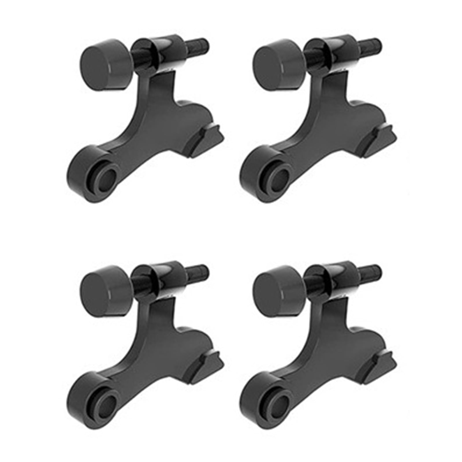 Nucelit 4 Pack Upgrades Door Hinges Set Us Type Hinges Pin Door Stop Homes Renovations Stoppers Set For Enhances Stability Secure Mounting Solution