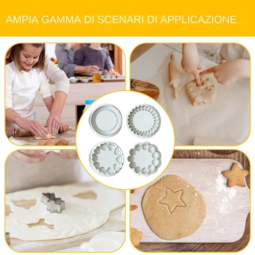 Cortador de galletas de flor en material resistente y compacto 6