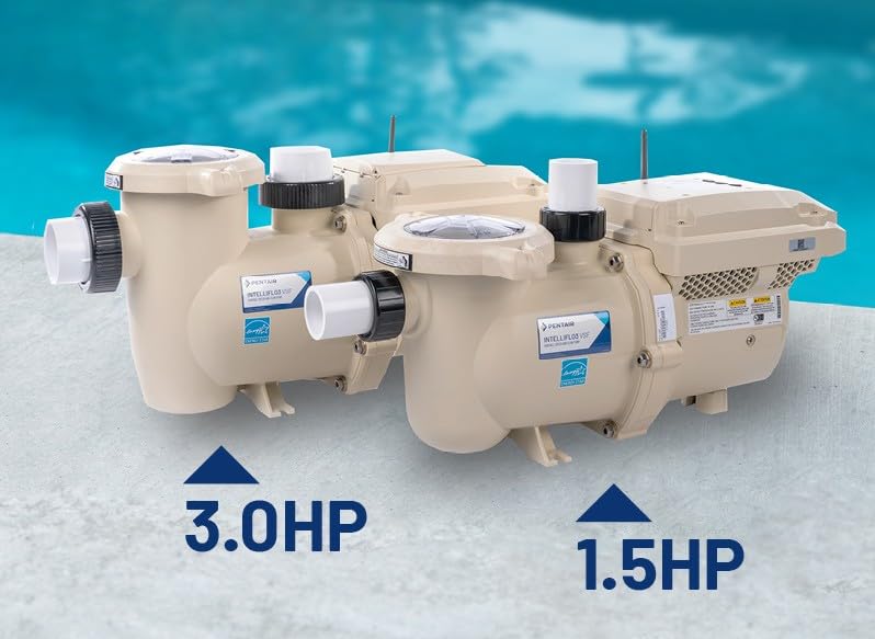 Amazon.com : Intelli Flo3 VSF Pool Pump, 3 HP, Variable Speed with