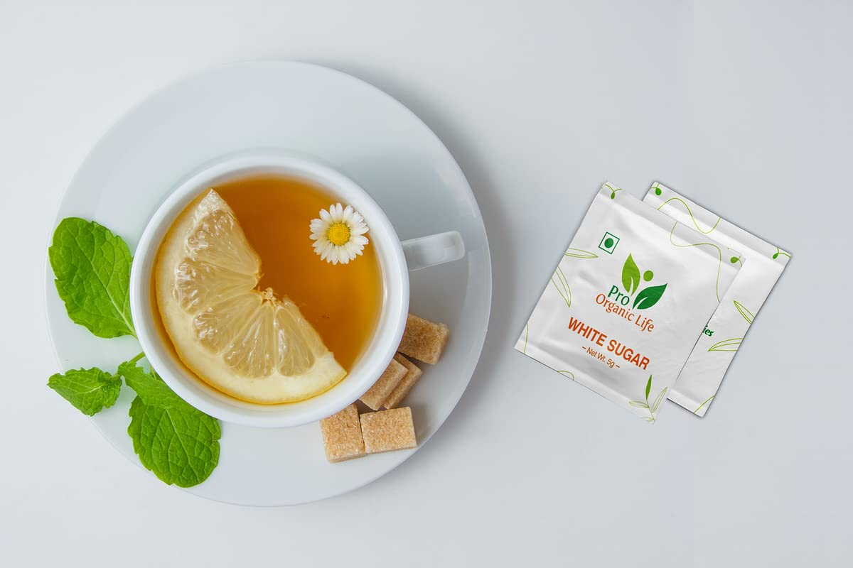 PRO ORGANIC LIFE White sugar sachet Pack off-5Gram(200) Packets (B0B1JG8GGJ) Amazon Price History, Amazon Price Tracker