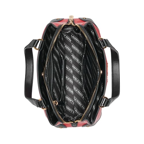 Karl Lagerfeld Paris Maybelle Satchel, Crimson2