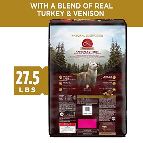 Purina ONE True Instinct With A Blend Of Real Turkey and Venison Dry Dog Food - 27.5 lb. Bag - Image 7