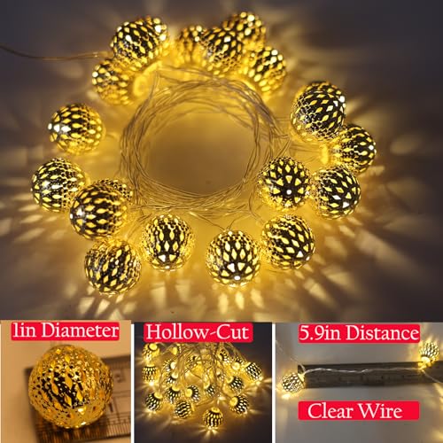 Guirlande lumineuse pour terrasses et salons ambiance blanc chaud nomade USB et piles