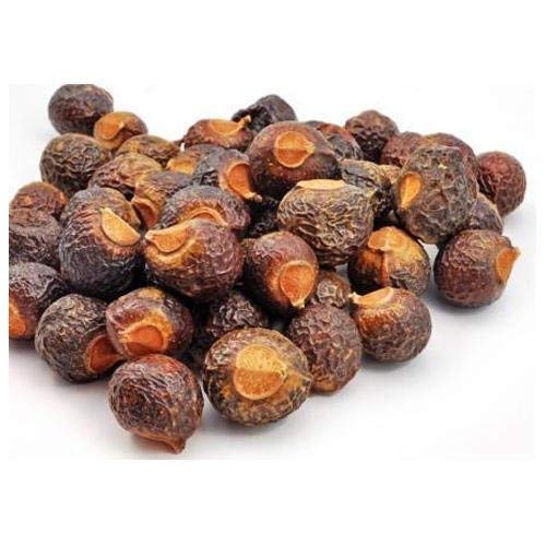 Sree Madhava Sai Organics Natural Dried Raw Whole Reetha Nuts For Hair (1kg)