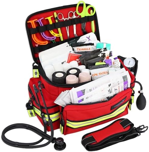 Lightning X Mid-Sized First Responder EMT Bag | LXMB25 | Fully St...