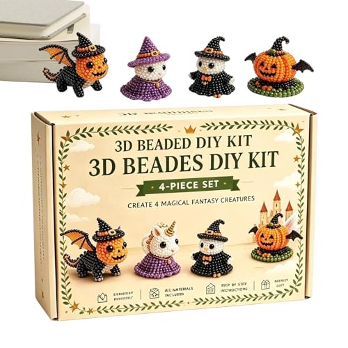 Broderie d'Halloween kit de perles 3D pour décorer votre bureau et maison