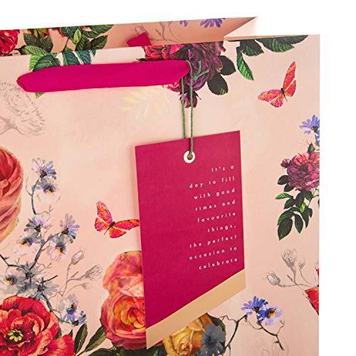 Hallmark Grande sacchetto regalo, motivo floreale