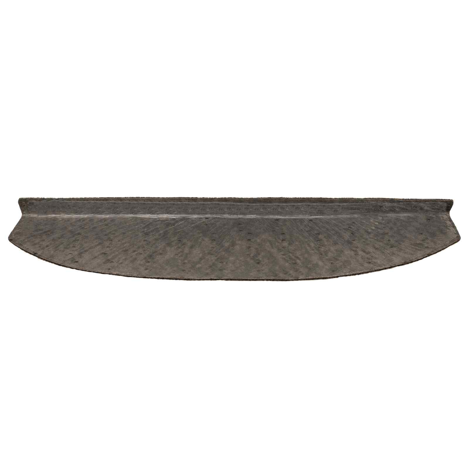 Lot de 15 tapis d'escalier autocollants, 80 x 24,5 cm, marron