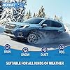 10 inch Rear Windshield Wiper Blade Replacement for Toyota Rav4 2018 2017 2016 2015 2014 2013, Highlander 2022 2021 2020, Jeep Compass 2021 2020 2019 2018 Back Window Wiper blades 10-A H252 #4