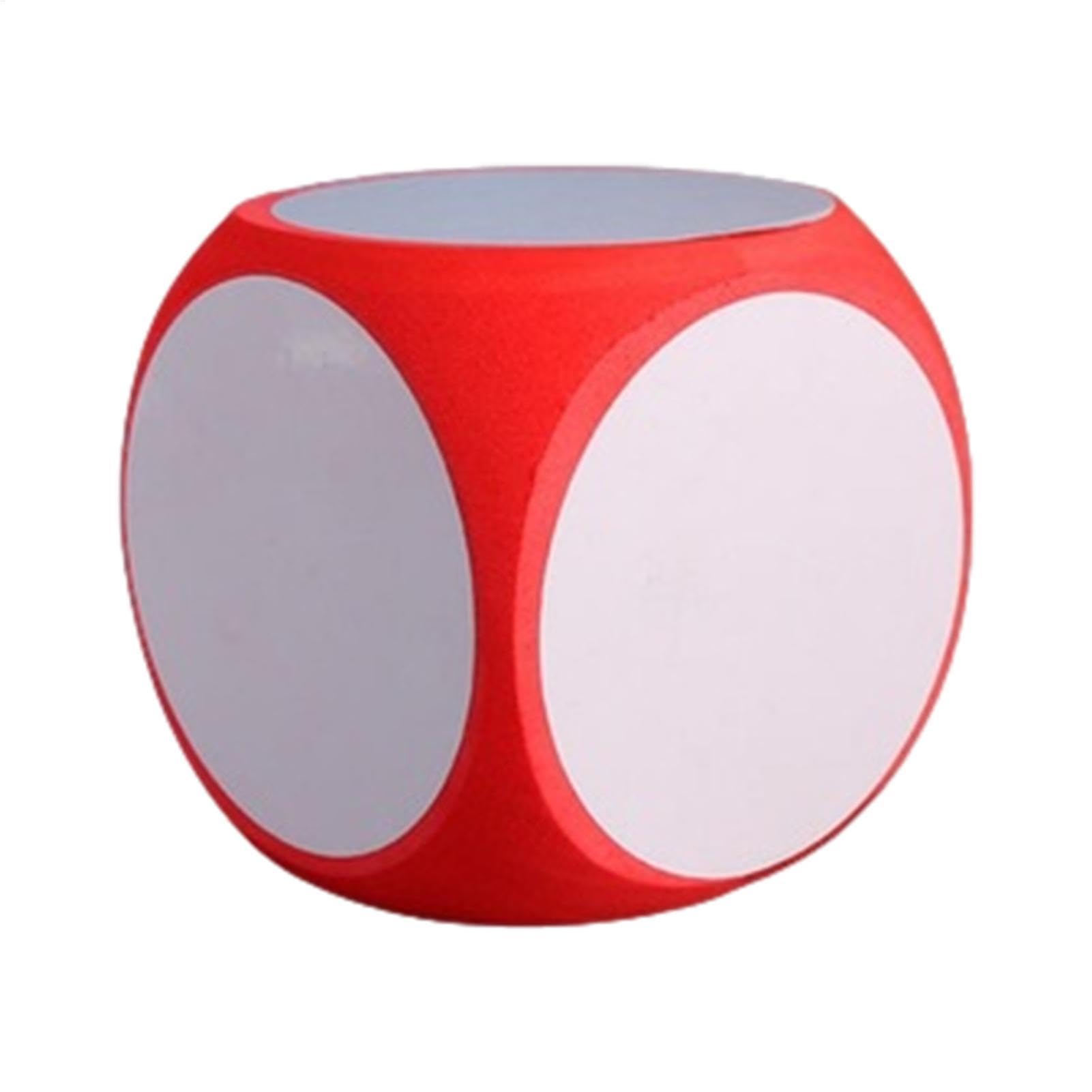 Blank Dice Write On | Children's Activity Dice | Story Dice For Kids | Foam Dry Erase Dice | Large Blank Dice | Standard Game Dice | 10x10x10 Cm | White Board Dice Cube For Classroom, Game, Kids