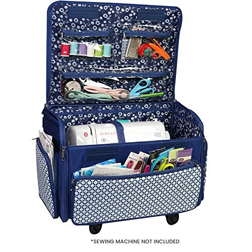 bernina sewing machine totes on wheels