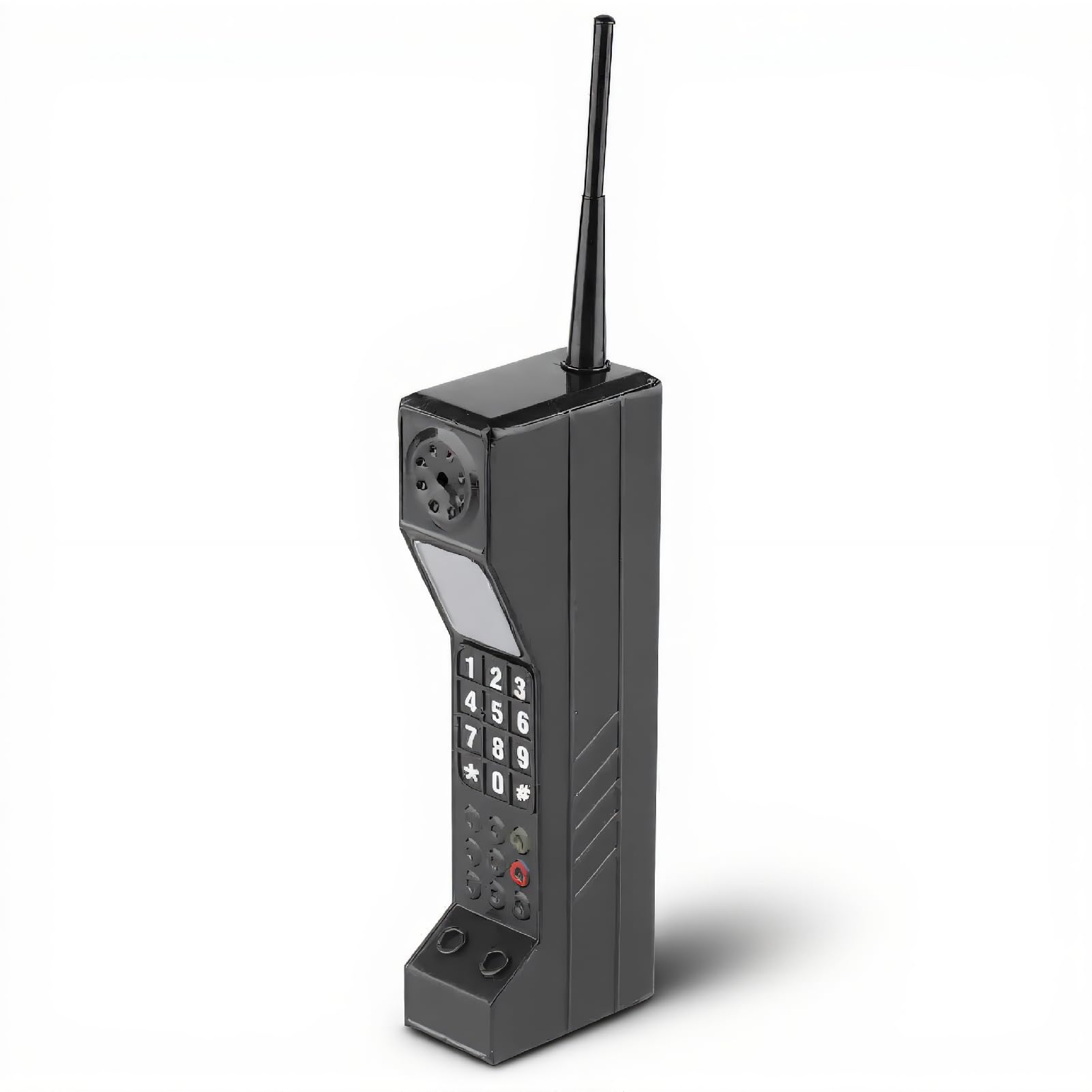 Topiky Ornement de Téléphone Portable, Ornements de Téléphone Portable en Brique de Noël Téléphone de Simulation de Modèle de Téléphone Portable Rétro Vintage, pour Accessoires(Le Noir)