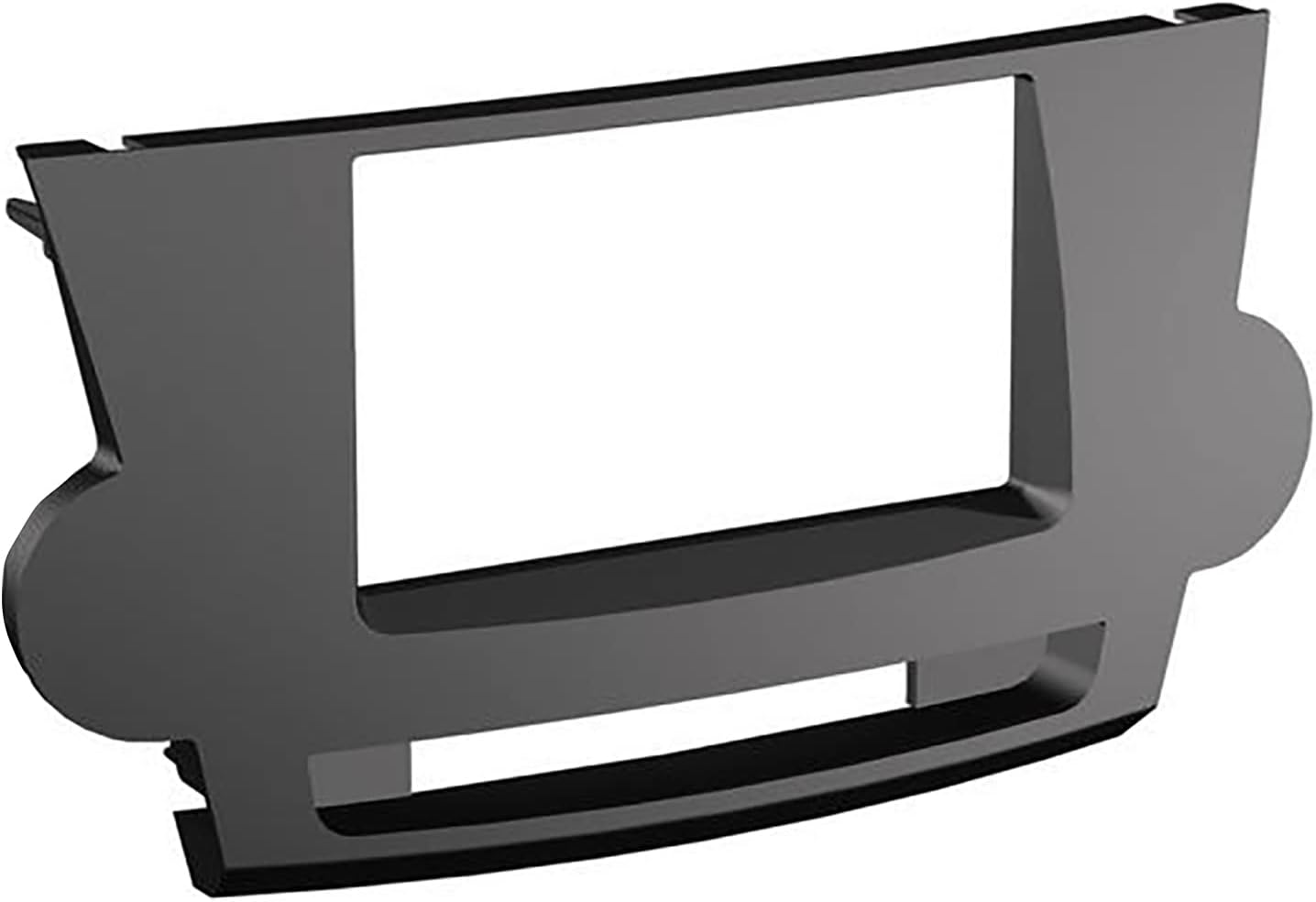 Scosche TA2089B Compatible with 2008-13 Toyota Highlander ISO Double DIN & DIN+Pocket Dash Kit, Black