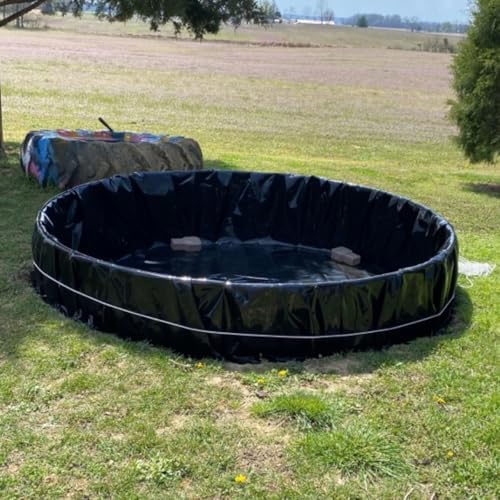 Heavy Duty UV Resistant Pond Liner 3.5x3.0m - Waterproof Membrane for Garden, Pool, Pond - Durable Reinforced Film for Outdoor Water Feature Construction
