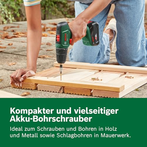 Bosch Akkuschrauber EasyDrill 18V-40 (2 Akku 2,0 Ah, 18 Volt System, im Koffer) 3
