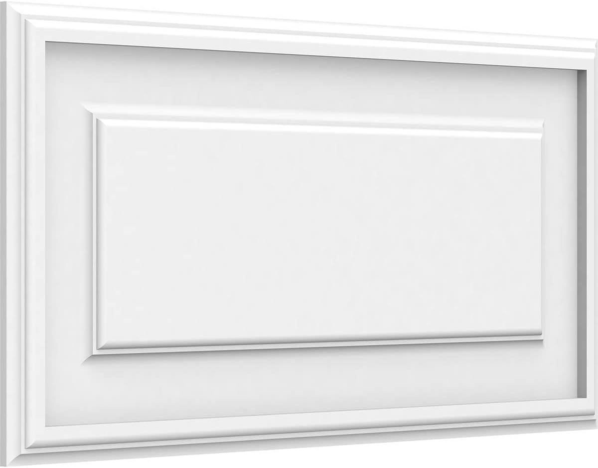 Ekena Millwork 24"W x 12"H x 5/8"P Legacy Raised Panel Decorative Wall Panel