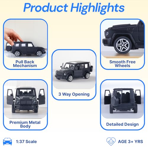 Image of Metal Die-cast 1:37 GWag - Black