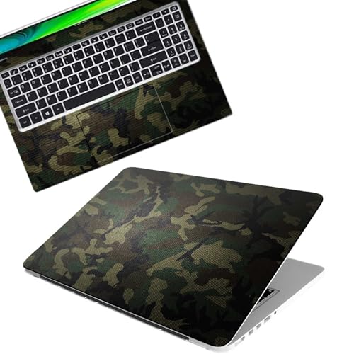 Image of Galaxsia Indian Army D1 Full Body Vinyl Laptop Skin /Sticker /Cover Upto 15.6 Inches Laptops Laminated-Removable-HD Quality Compatible for Hp-Dell-Sony-Lenovo-Asus etc.(15x10 Inches)