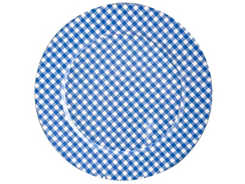 H&H Wing Trivet redondo 33 cm plástico azul miniatura 1
