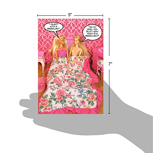 Slept With A Brazilian: Hysterical Birthday Paper Card #TOP5