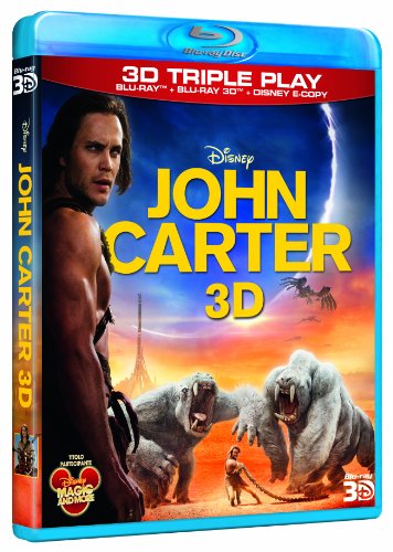 john carter (real 3d) (blu-ray + blu-ray 3d) blu_ray Italian Import image 3
