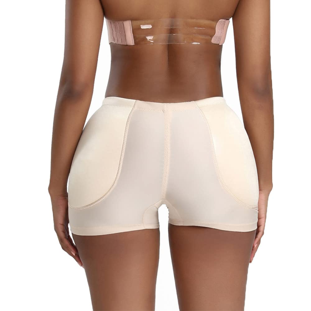 Faja Moldeadora para Mujer con Efecto Levanta Glúteos - Bragas Levanta Glúteos, Faja Moldeadora, Realzador De Glúteos, Ropa Interior Moldeadora De Cintura Y Caderas.Apricot-XX-Large