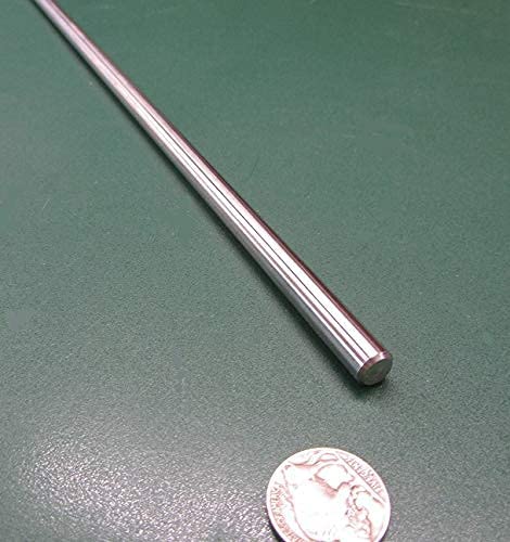 316 Stainless Steel Hardened Shaft 9mm Diameter x 800mm Long 1 pc