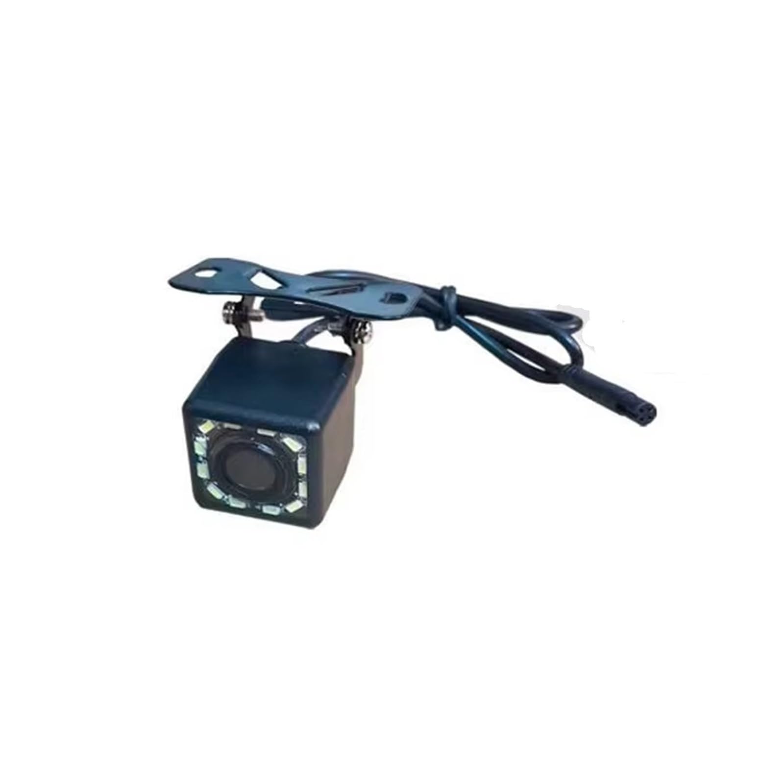 Caméra de recul HD 4 broches avec 12 LED infrarouges et vision nocturne pour voiture (Modèle D)