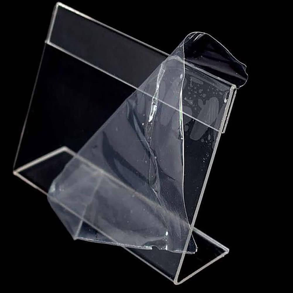 Porte-étiquettes En Plastique Transparent - Lot De 30, 60x42 Mm, Pour étagères De Magasin, Bureau, Boulangerie - 3