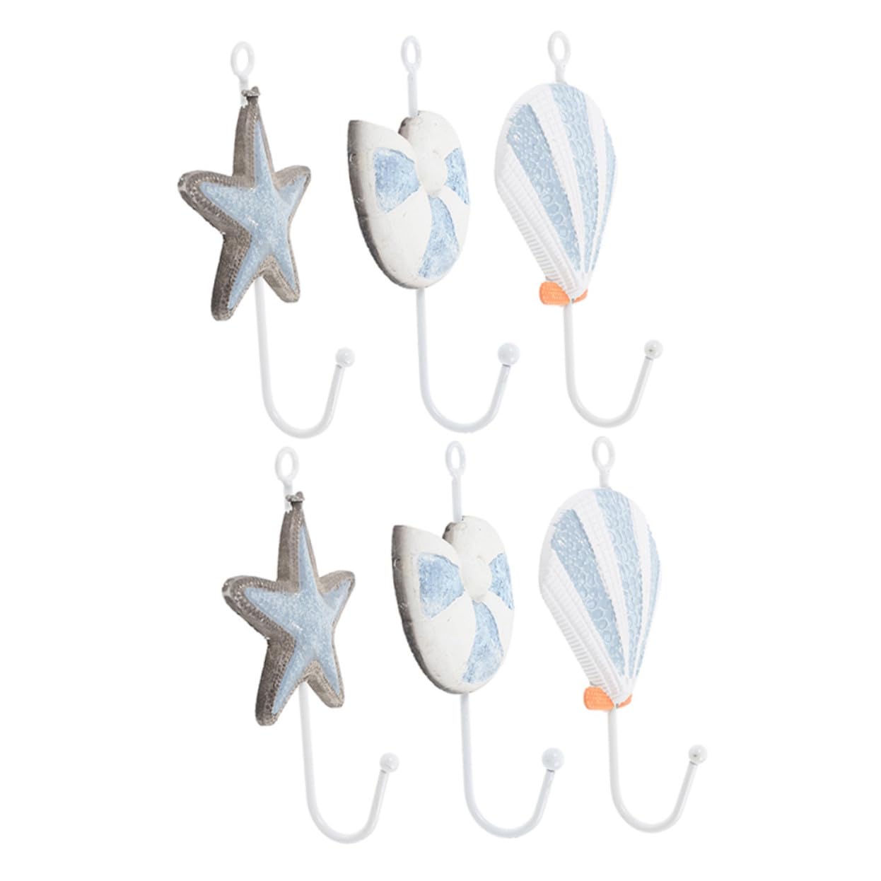 Crochet décoratif haut de gamme pour douche et intérieur élégant lot de 2