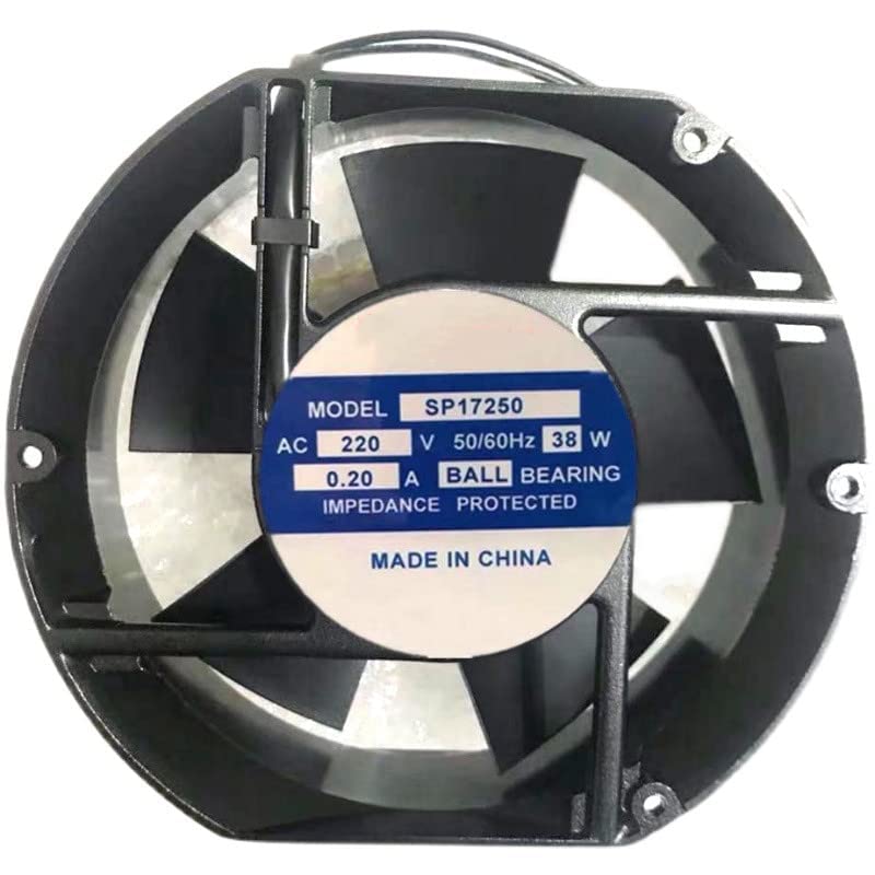 Ventilateur de refroidissement 220V extracteur air industriel 38W 17251 pour atelier