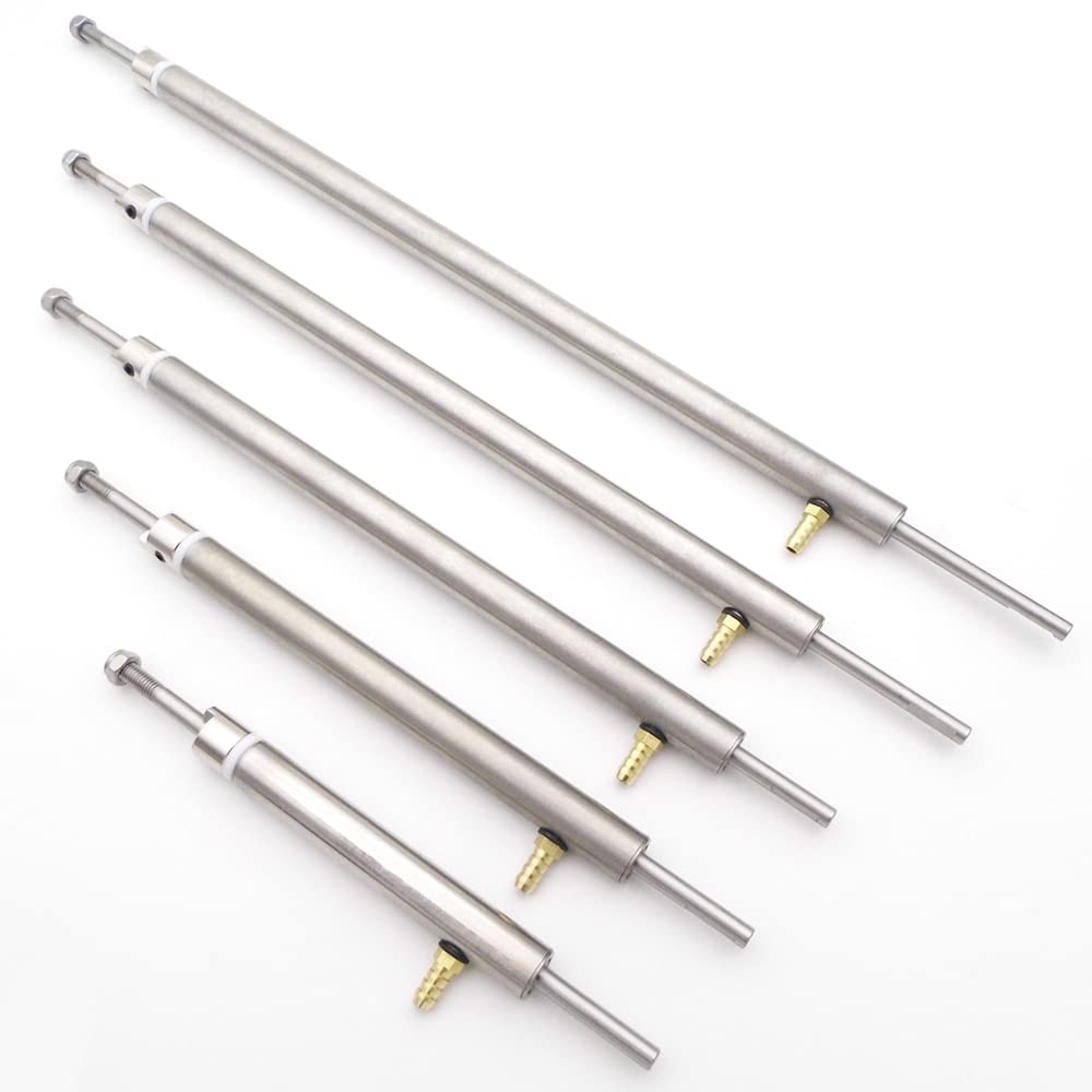 Akcesoria do zabawek Zdalnie sterowana łódka RC wał 5mm tuleja wału napędowego 15-35cm części zamienne ze stali nierdzewnej kompatybilne z zdalnie sterowana łódka RC jacht morski holownik rybacki